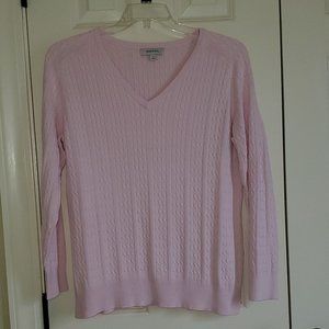 Pink Merona V-neck Pullover Sweater